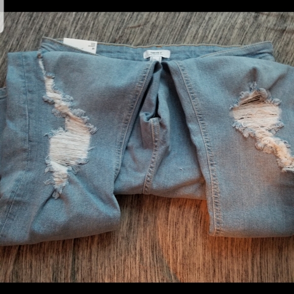 NWT Forever21 High Rise Skinny Jeans - Picture 4 of 11